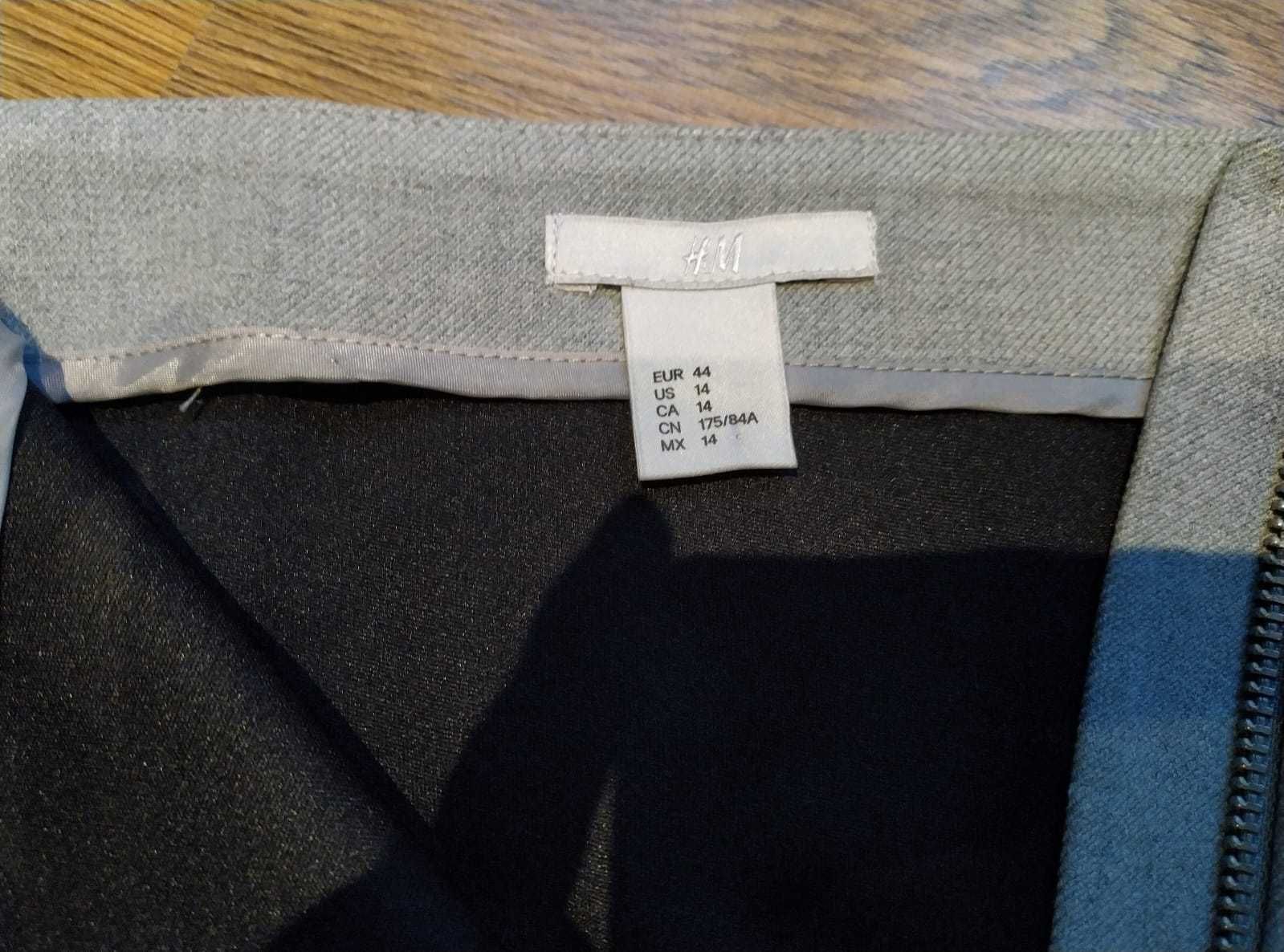 Секси асиметрична пола H&M актуален модел, сива, L , p-p 44