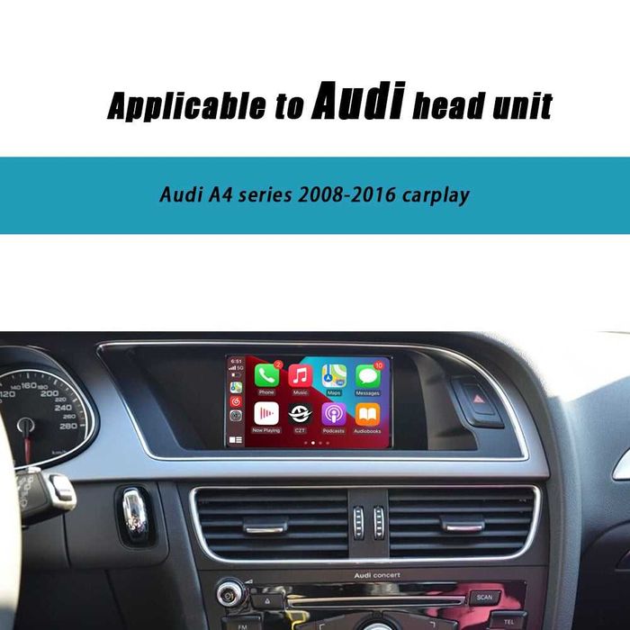 CarPlay / Android Auto модул за Audi A4 (MMI 2G, 2008–2021)