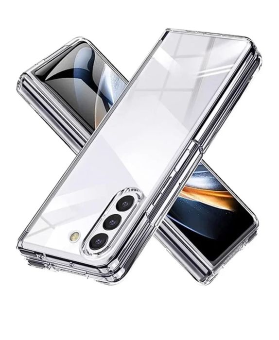 Samsung Z FOLD 2 3 4 5 6 Husa Slim 0,3mm Fata Spate Plastic Semi Clear