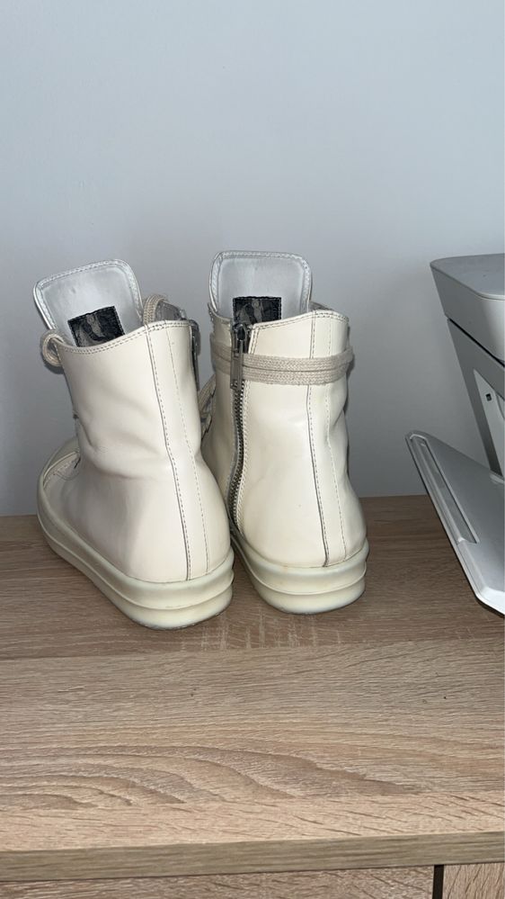 Rick Owens Mainline Cream White