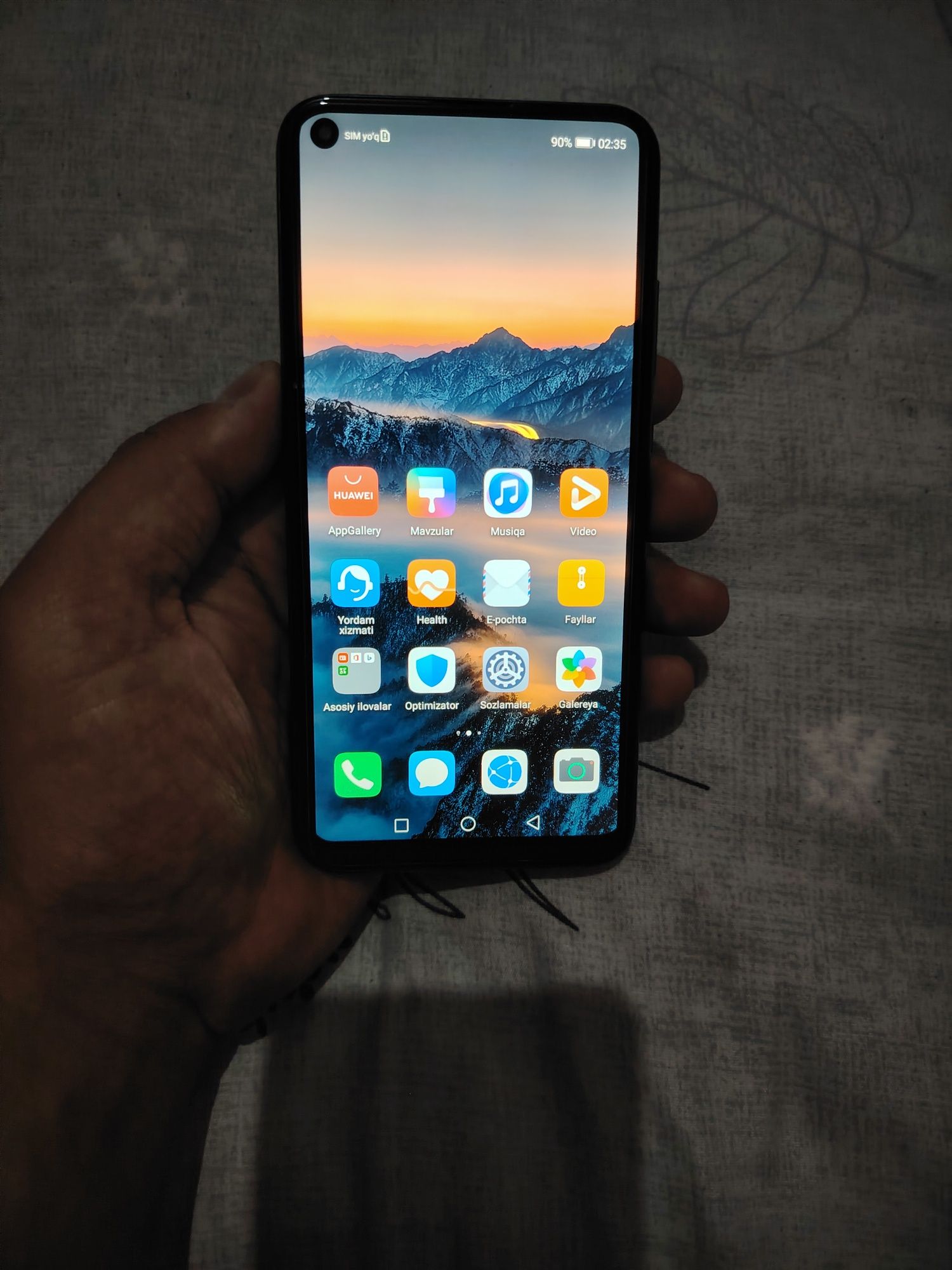 Huawei P40 Holati Ideal tinniq
