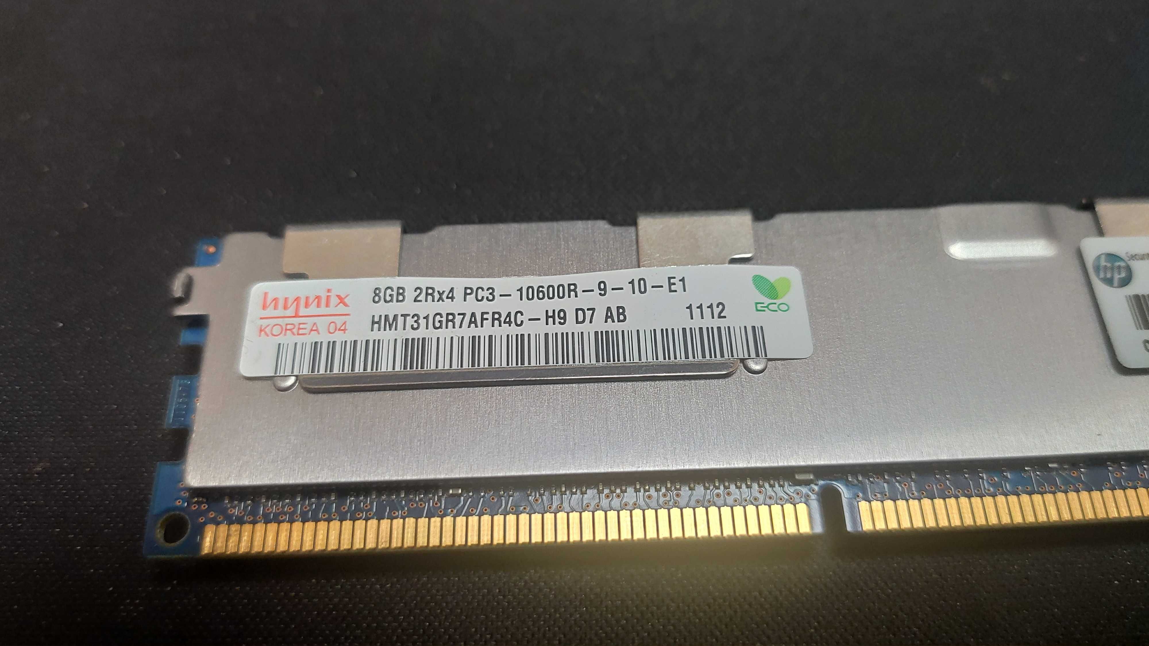 ОЗУ 8Gb PC3-10600R, память DDR3 для серверов
