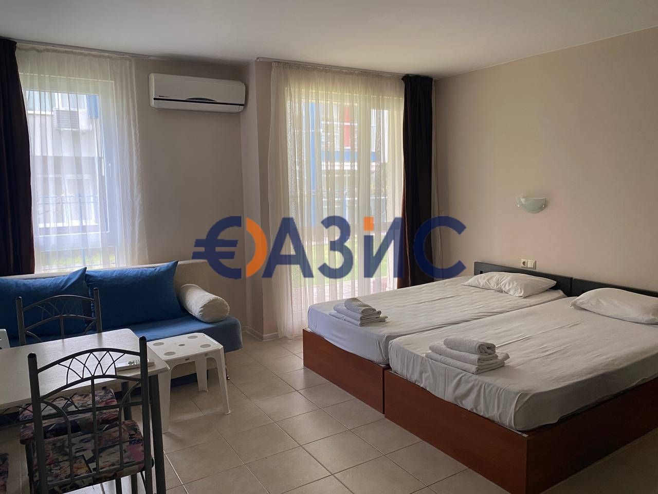 Продава се Едностаен апартамент в к.к. Слънчев бряг - 42 кв.м за 1310 €/кв.м - Снимка #2