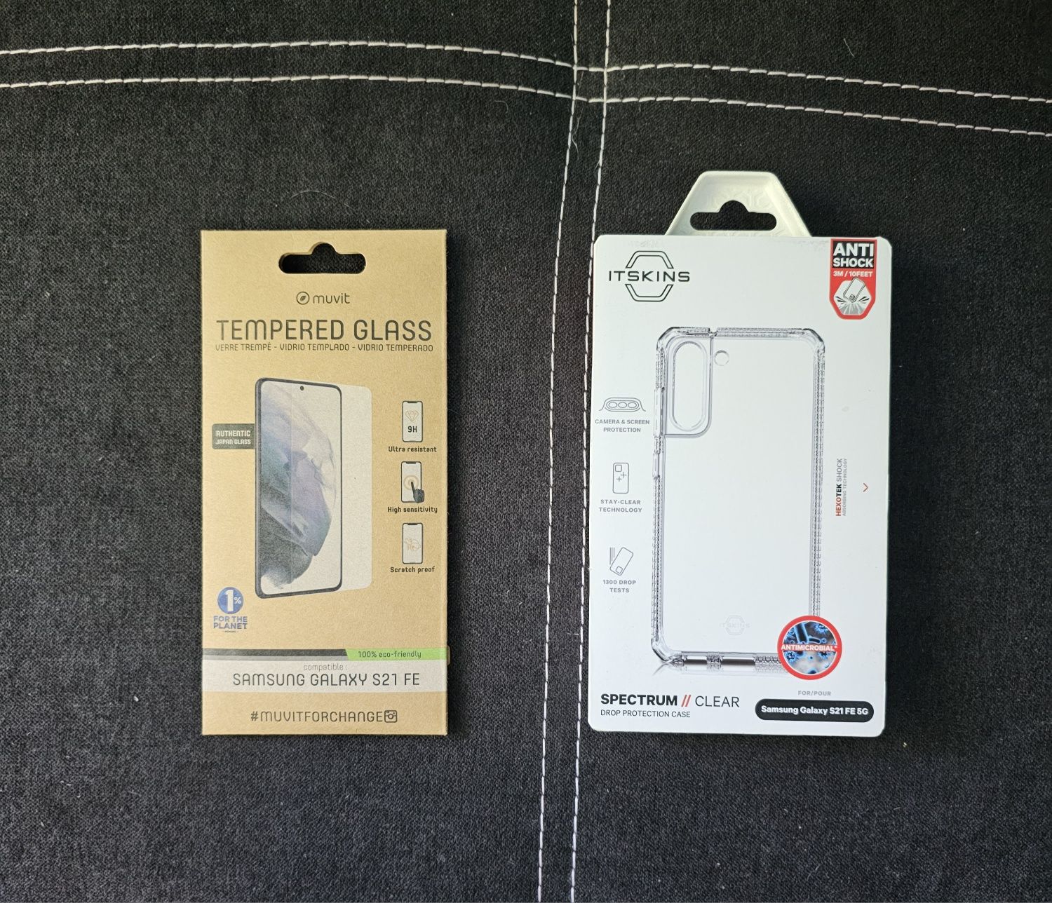 Husa telefon s21 FE + Folie de protectie s21 FE