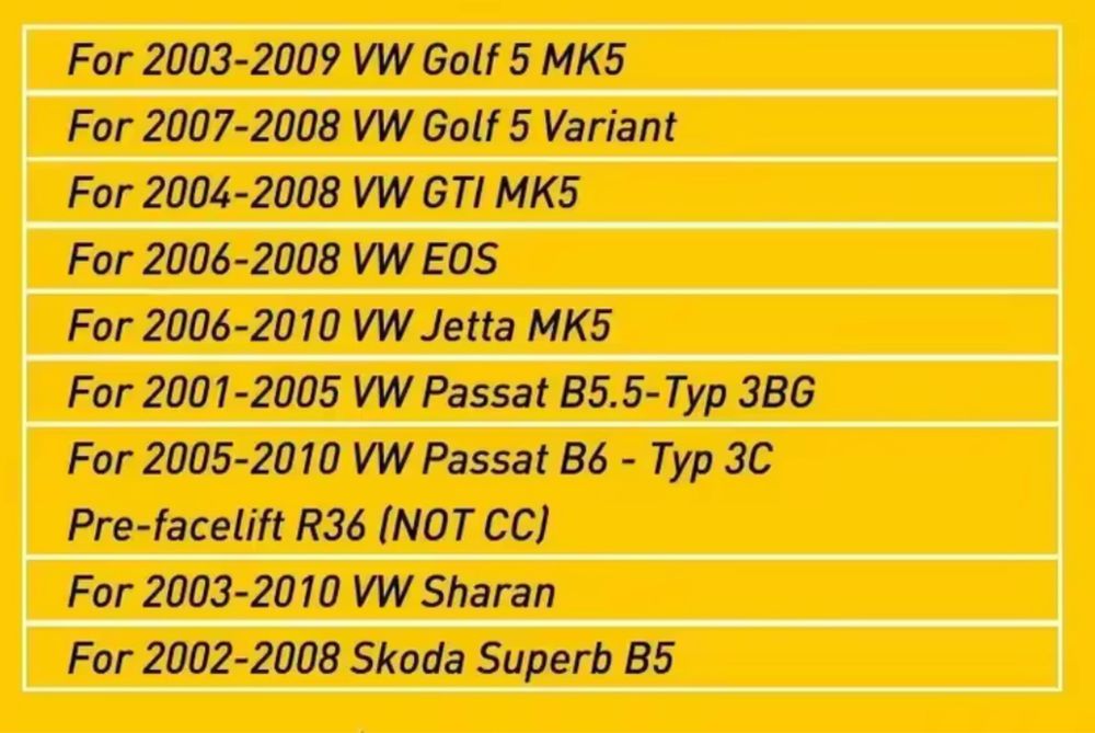 Set semnalizare dinamica oglinzi VW Golf 5 Passat B6