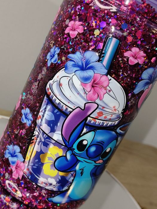 Pahare glitter personalizate