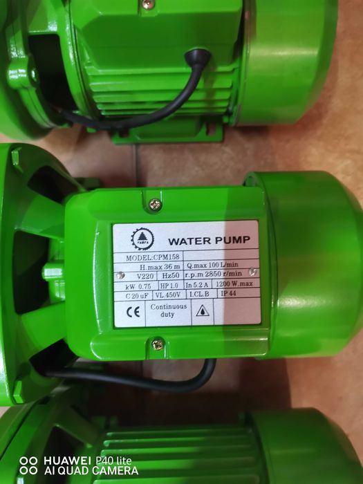 Водна помпа центробежна /ТАЙГА/стационарна Градинска помпа за поливане