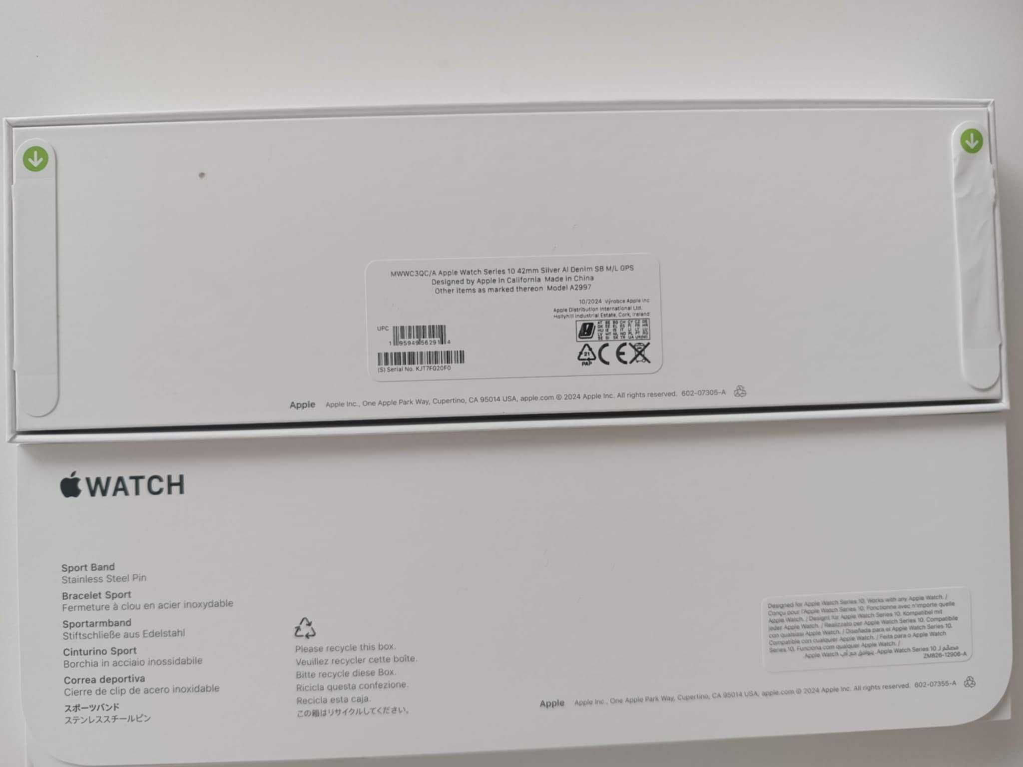 Apple Watch S10 42mm LTE    Размер М/L