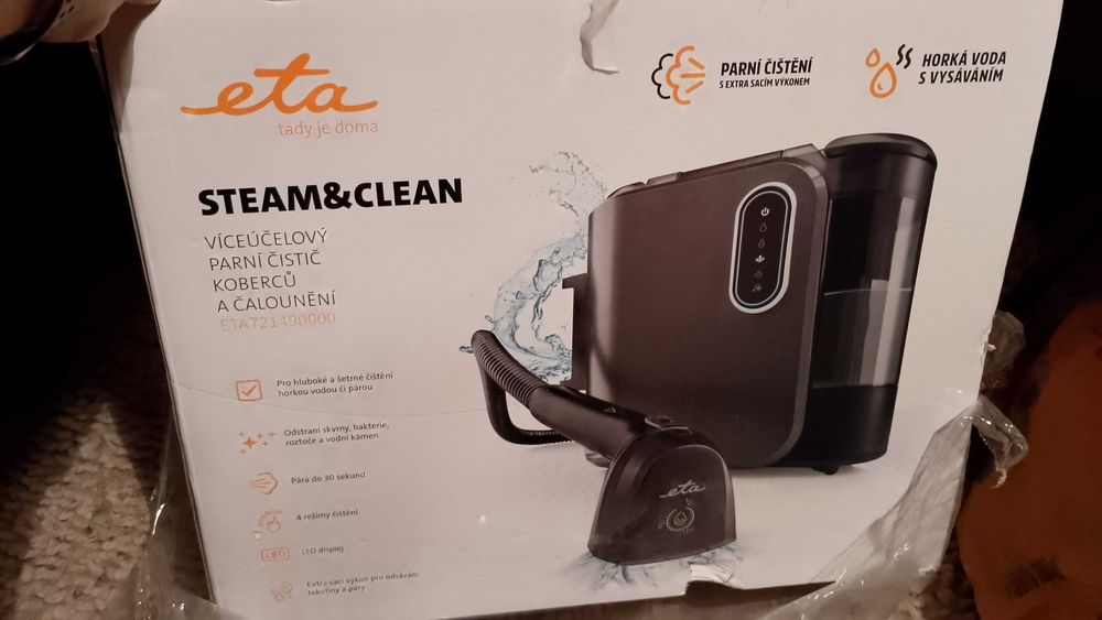 Прахосмукачка с пара  ETA Steam&Clean