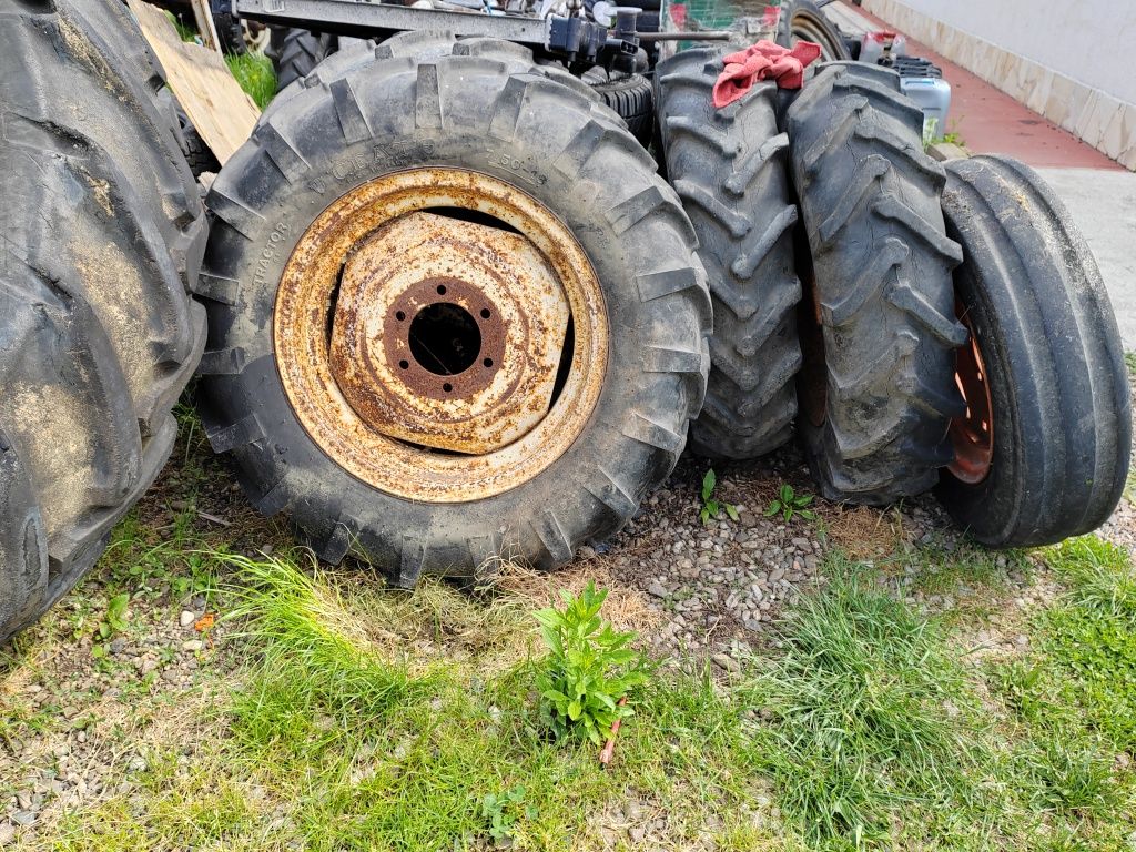 Tractor Agrifull-Fiat -80/90-Anvelope tractor /Freză de pământ
