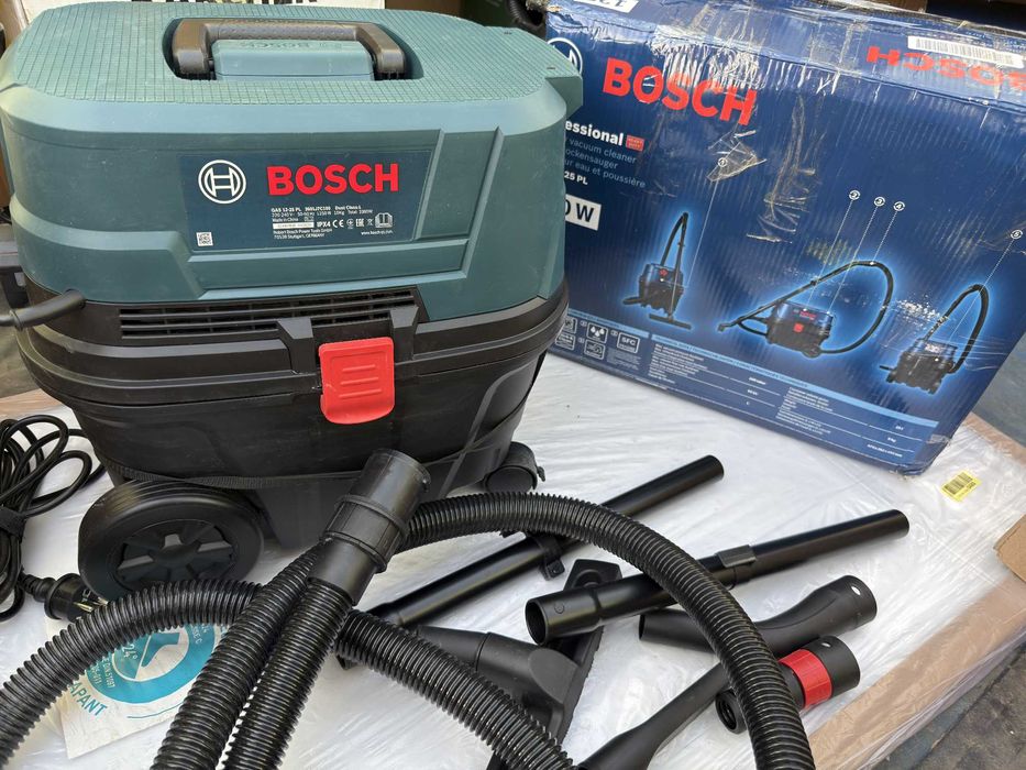 Bosch GAS 12-25 PL - Aspirator umed-uscat, priza scule electrice