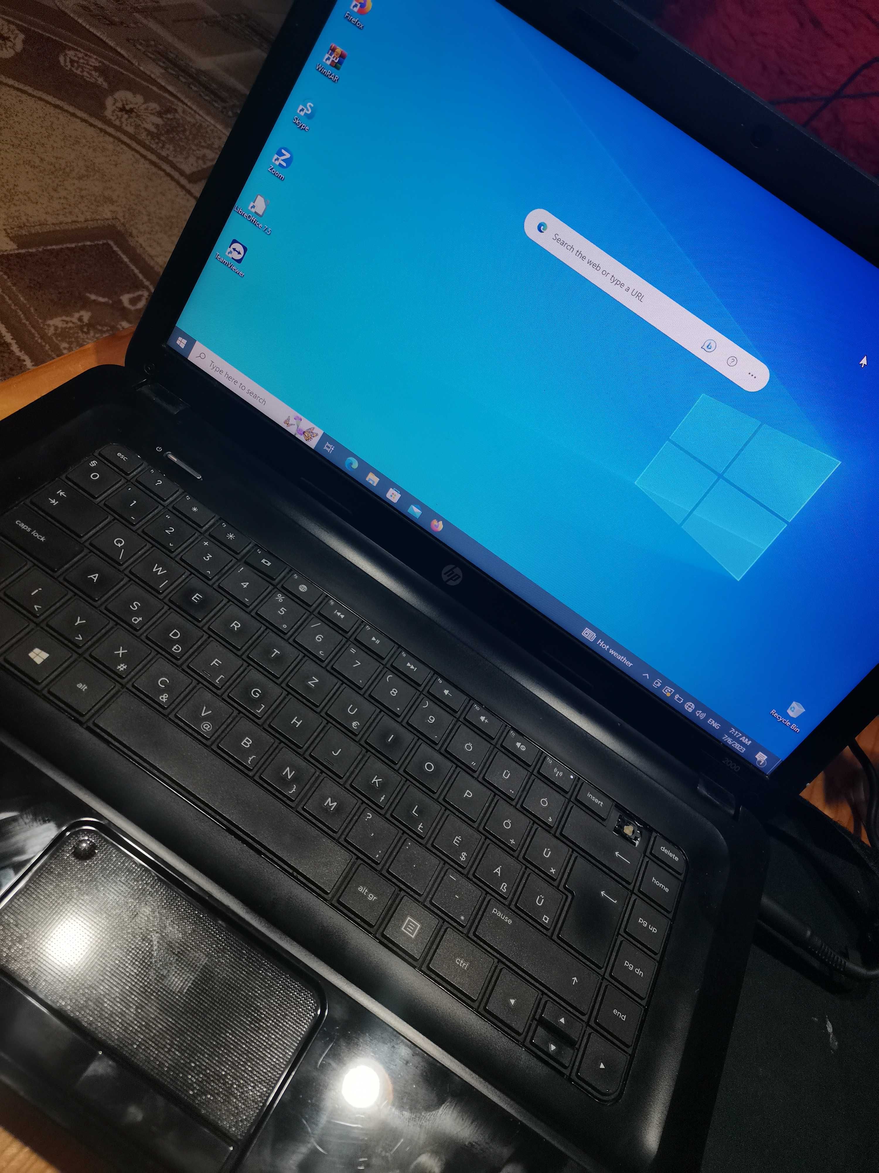 Notebook HP 2000 Intel Core i3-3110M