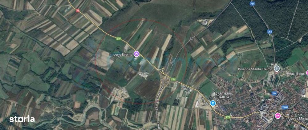 Gaminvest Teren  la intrare in Beius dinspre Oradea, Bihor,V4307