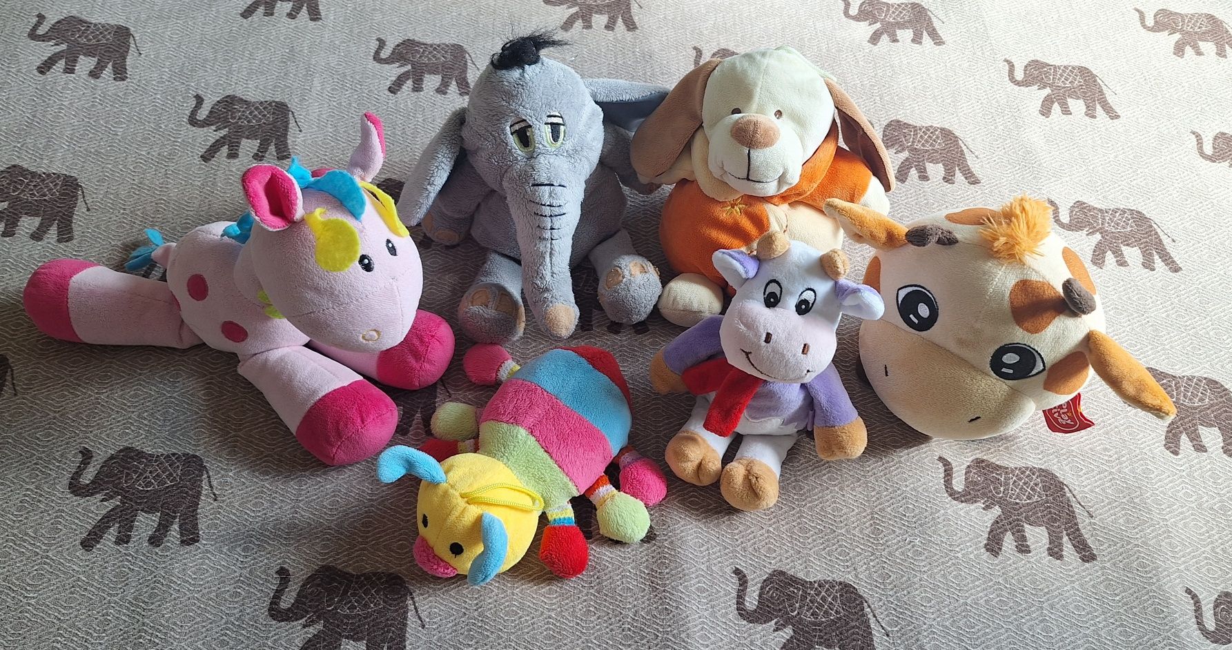 Плюшени играчки - 6 бр.
