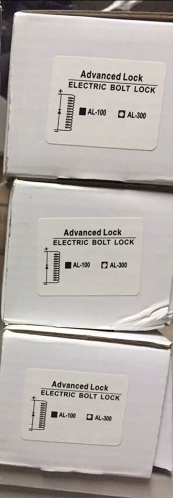 Electric bolt lock