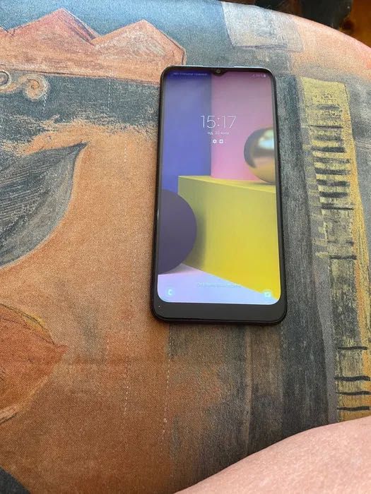Samsung Galaxy - A 50 -128GB/4GB,Dual SIM,сиво -син металик,зарядно