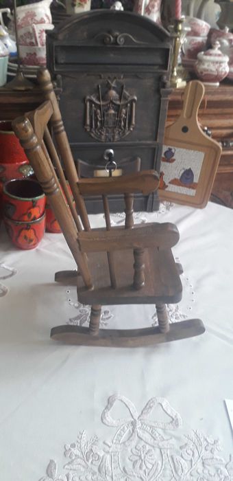 Balasoar din lemn pt papusi