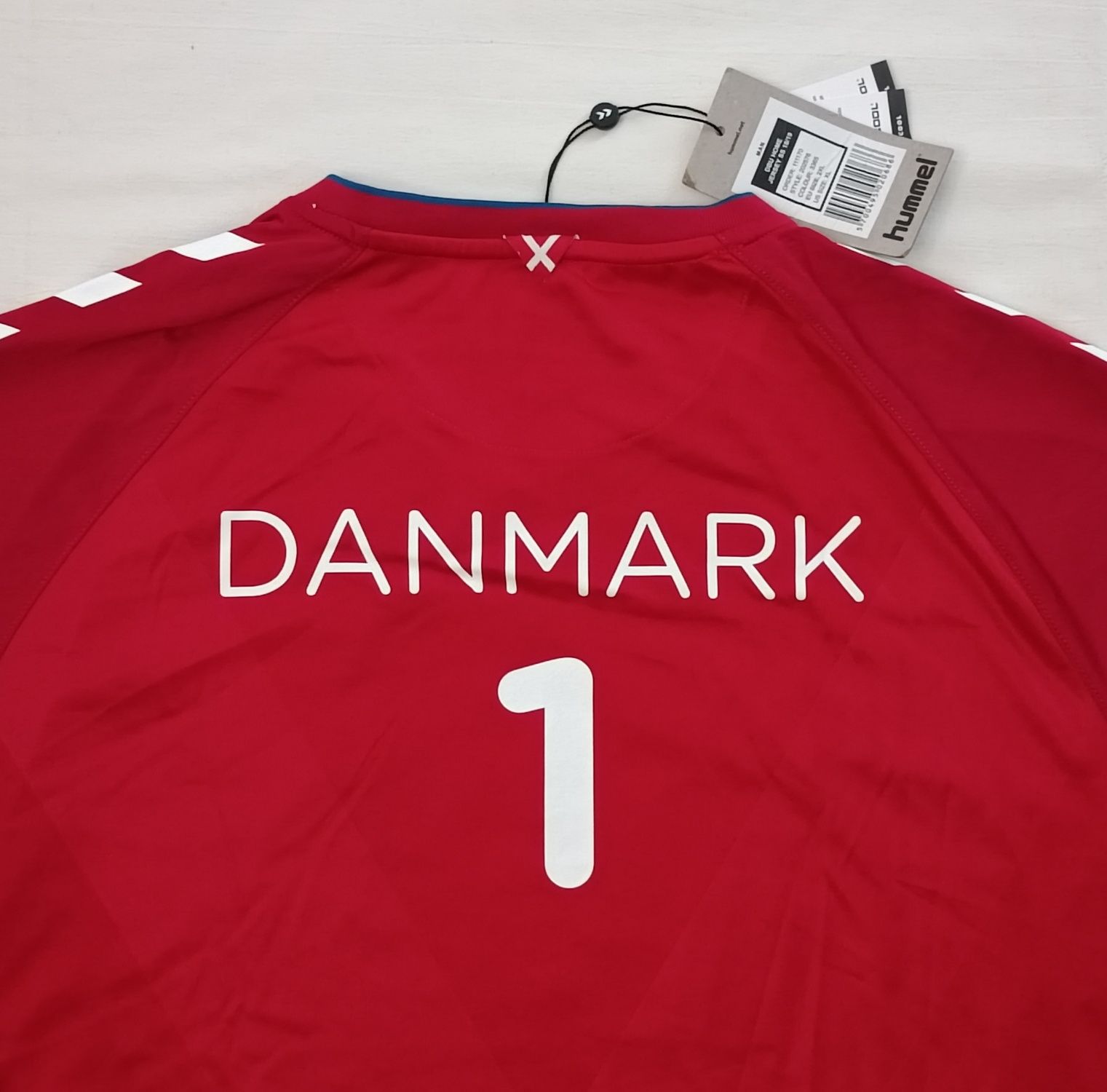 Hummel Denmark 2018/19 Jersey оригинална тениска XL Дания фланелка