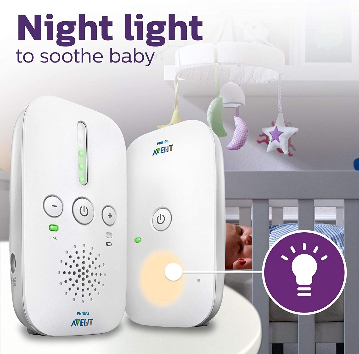 Цифровая Радионяня Philips AVENT Dect до 300 метров Оригинал