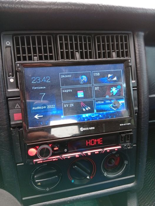 Автомагнитола 1Din 7 дюймов