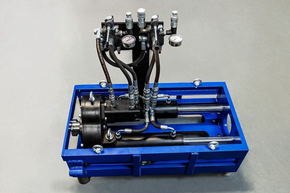 Установка прокола грунта КРОТ-20ВР. С гидровращателем.