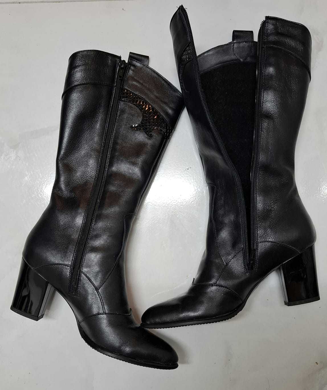 Cizme dama piele