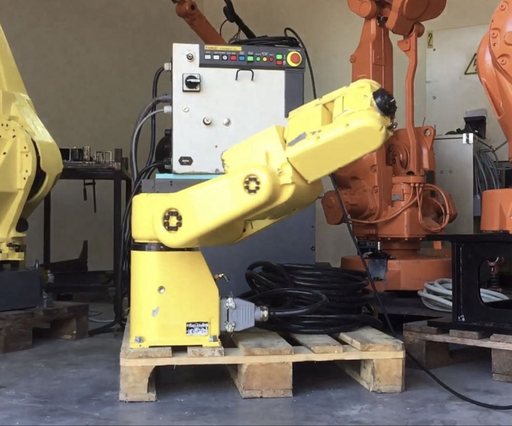 Индустриален 6 осен робот Fanuc, Роботизирана ръка Fanuc манипулатор