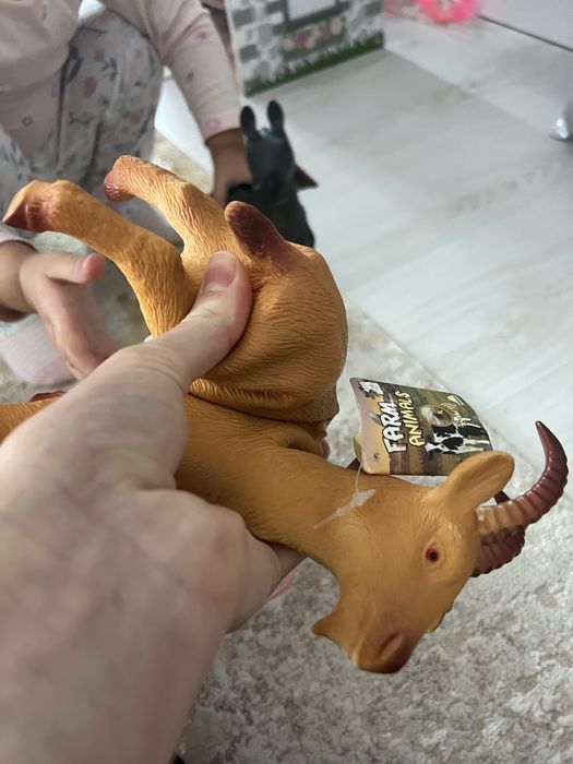 Animale cu sunete moi umplute cu vata , magar si capra