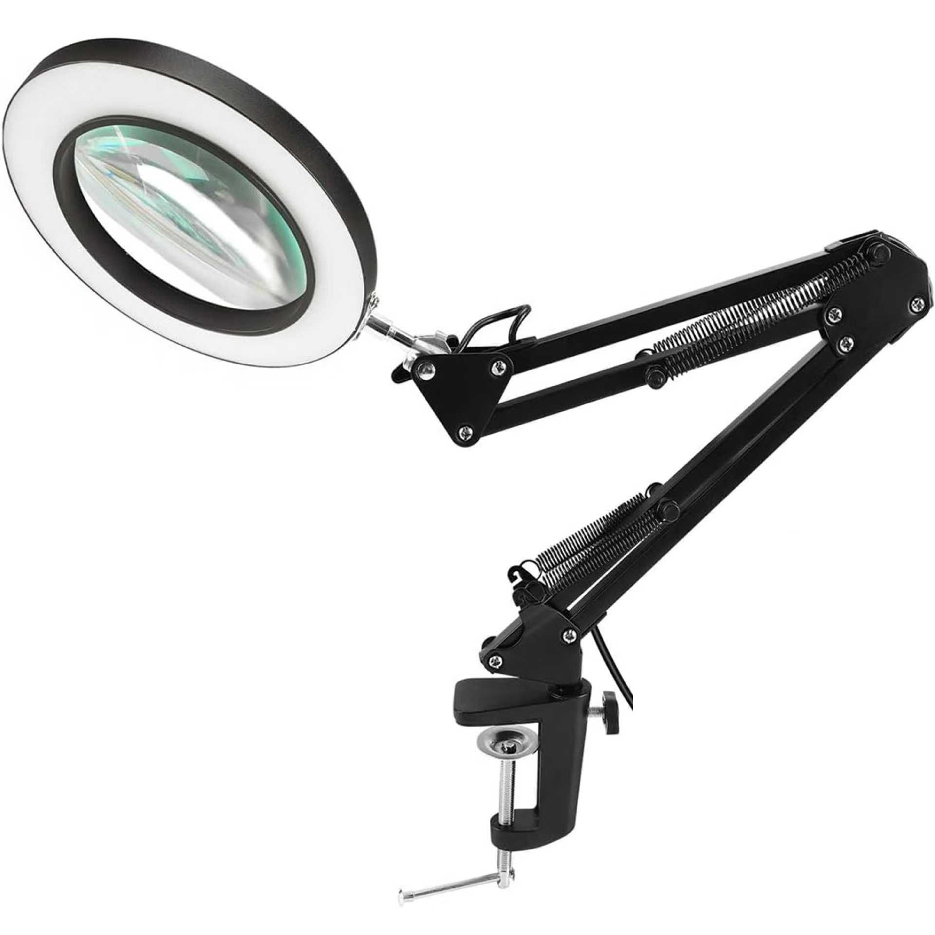 Lampa cu Lupa si Leduri 5V Lampa Led si Lupa 5 Dioptrii Lampa Led Lupa