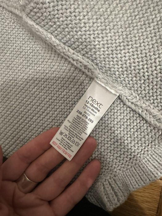 Tinuta fete 12-18 luni ZARA-NEXT cu balerini argintii