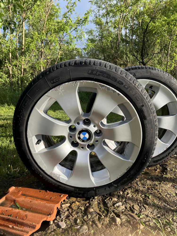 4 броя джанти с гумите 17-ки за BMW
