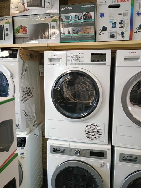 А++ Сушилня с термопомпа Siemens-Сименс 8 кг WT47Y701 SpeedPerfect®