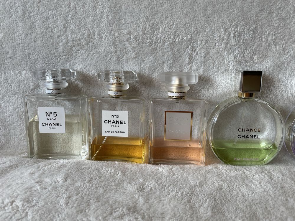 Chanel Fraiche Splendide N5 L’eau Chance Coco Mademoiselle Tendre