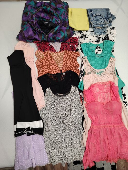 Lot haine dama măr M.