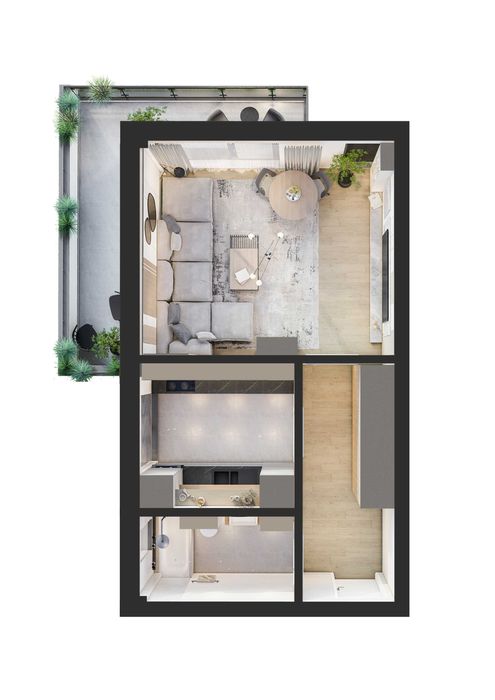 Apartamente de vanzare cu 1 sau 2 camere Rediu Iasi - TVA INCLUS