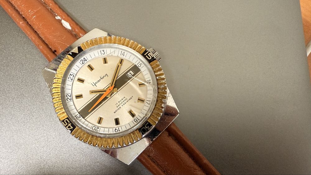 Ceas mecanic diver 39mm Yearling Sicura