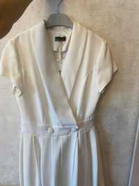 Белое платье 40 р (M)