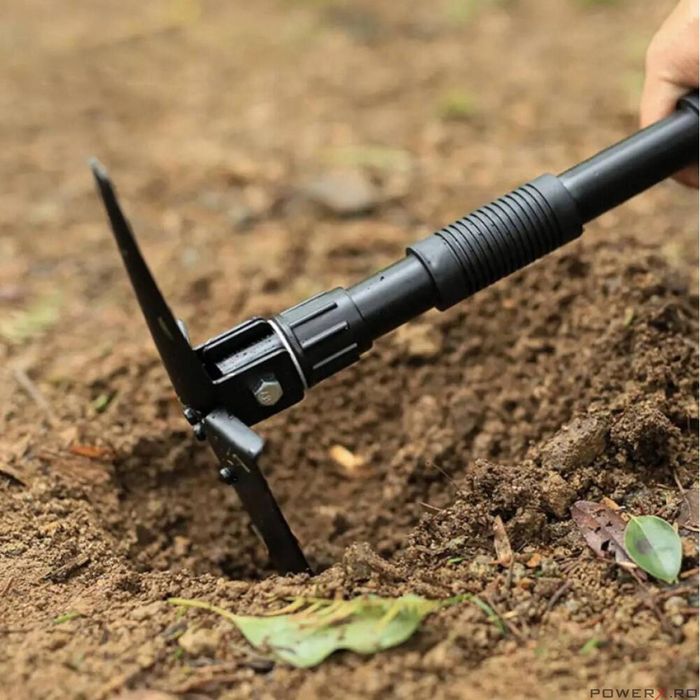 Unealta multifunctionala pliabila 4 in 1, lopata, sapa, târnacop, 41