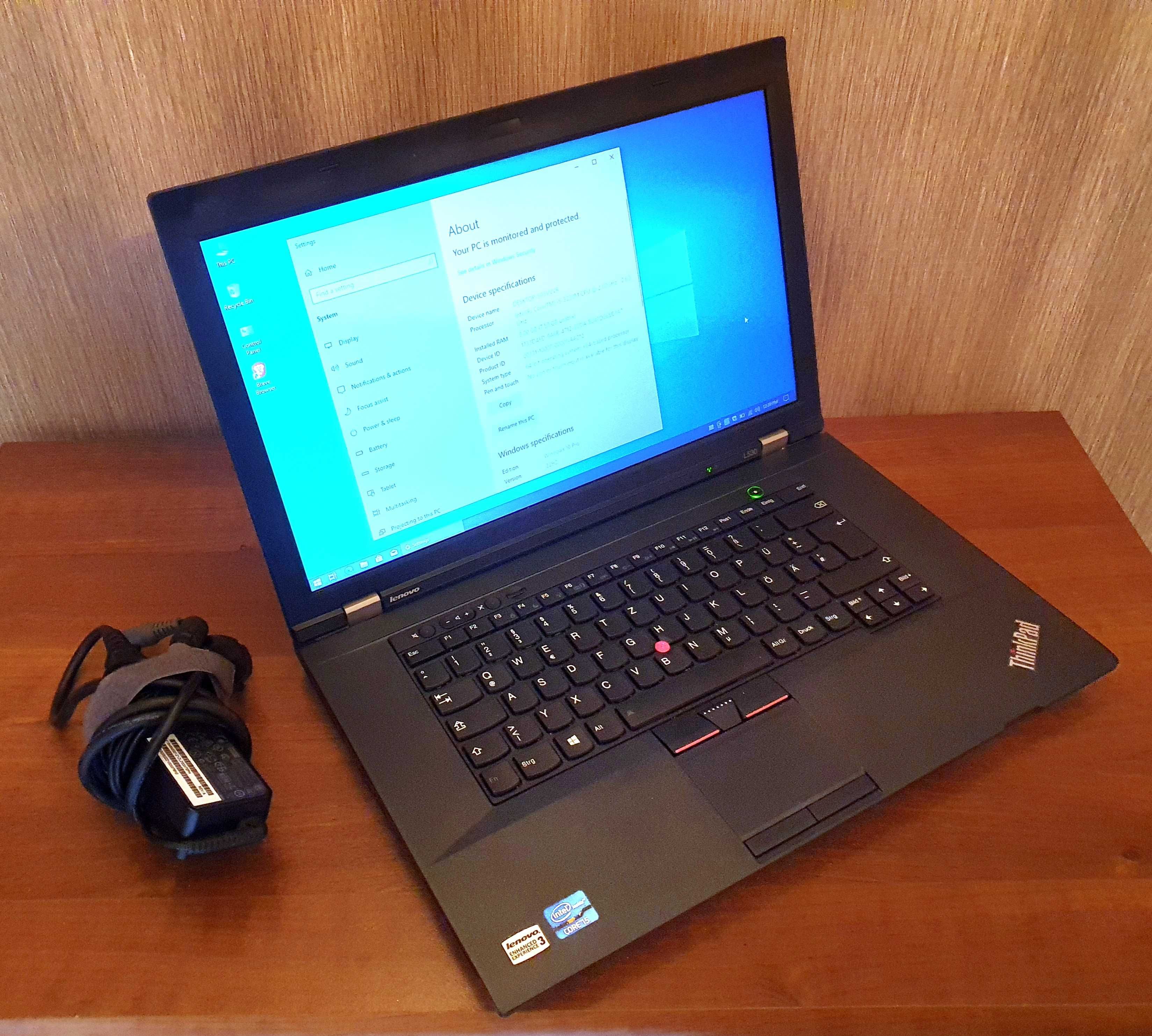 Lenovo ThinkPad L530, i5, 8GB RAM, 700GB HDD, stare impecabila