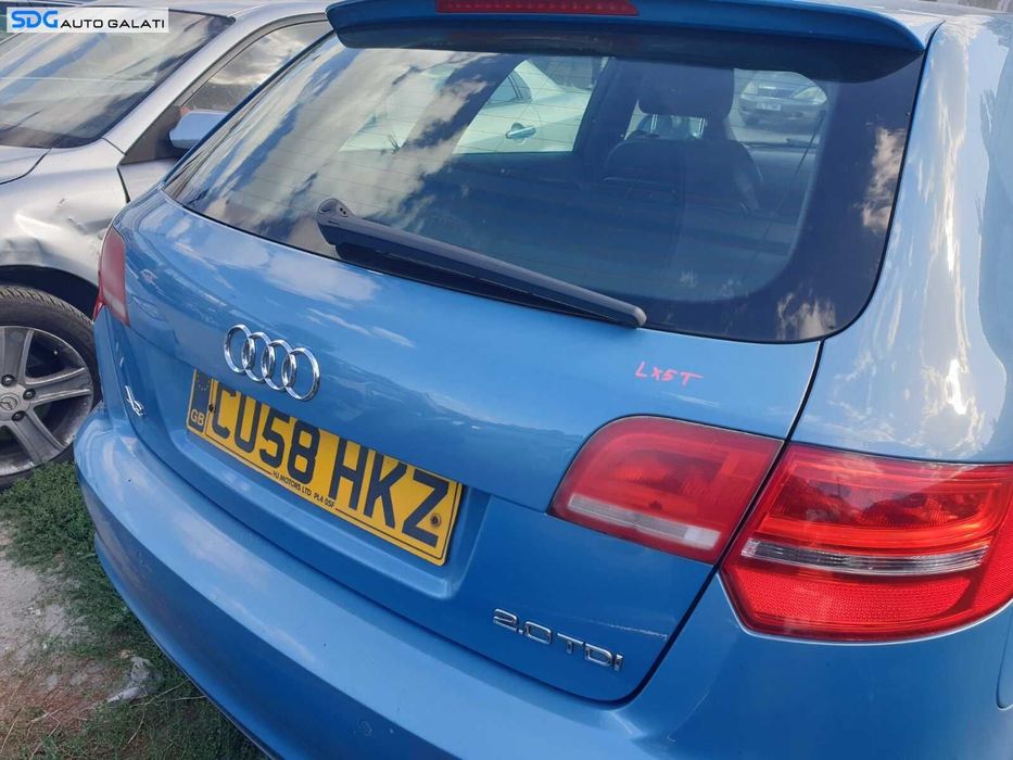 Haion Hayon Portbagaj Dezechipat cu Luneta Geam Sticla si Eleron Audi A3 8P Hatchback 4 usi 2004 - 2013 Culoare LX5T [C7903] [C7904]