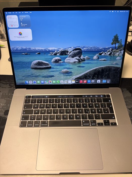 MacBook Pro 16’’ 2019 16 GB RAM 500GB Memorie