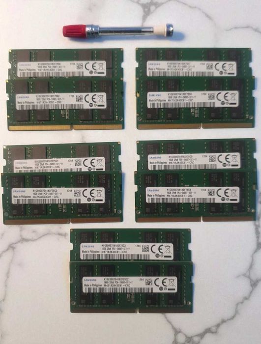 Memorie 32gb 2400, 2 x 16GB DDR4 2400 sodimm pentru Laptop