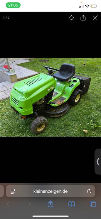 Tractor cu lama de zapada/de tuns iarba MasterCut 76