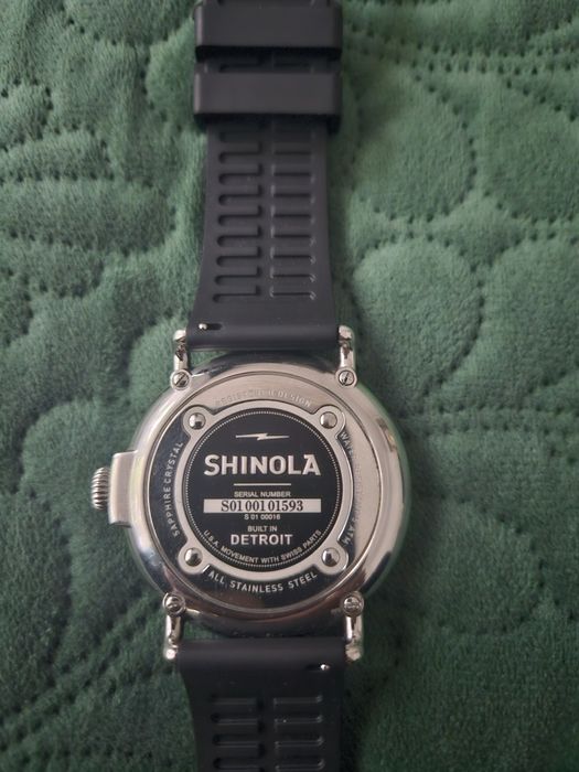 Ceas 47mm Shinola argonite 1069