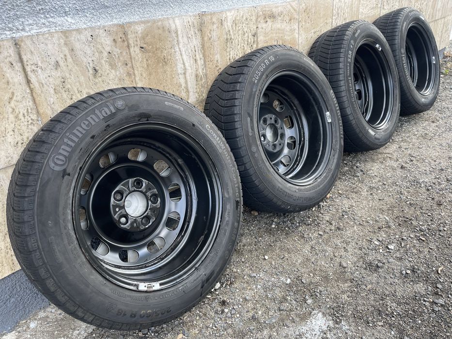 Jante Roti Tabla 16 BMW Seria 1 2 3 Anvelope iarna 205 60 R16 M+S