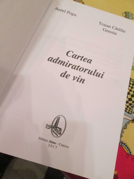 2017  Cartea admiratorului de vin
