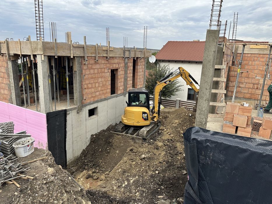 Inchiriez Miniexcavator Excavator Buldo Bobcat Dumper inchiriere