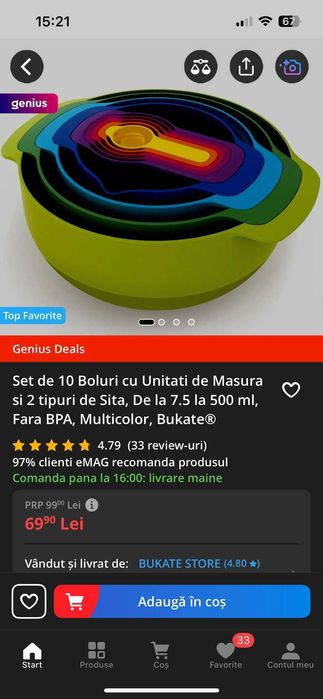 Set bucatarie resigilat – Gofre, Cantar, Boluri, Briose