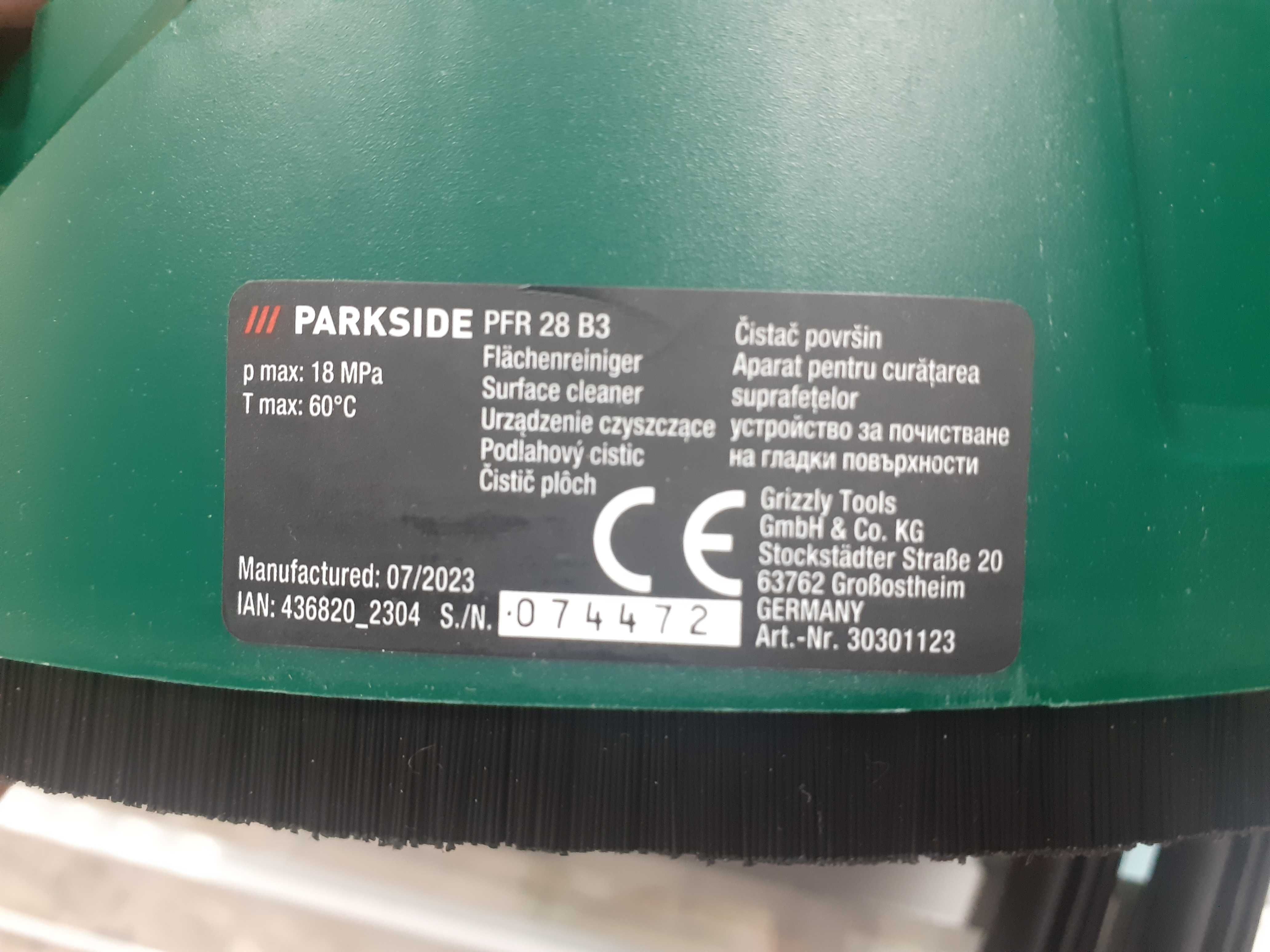 Четка за водоструйка Parkside, Kärcher за почистване на повърхности