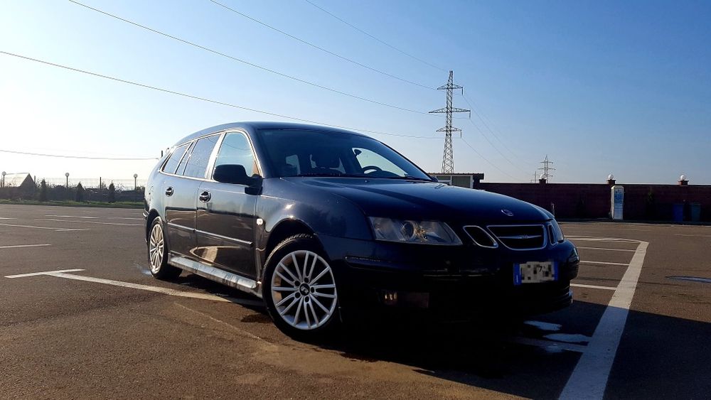 Saab 9.3 negru 2006